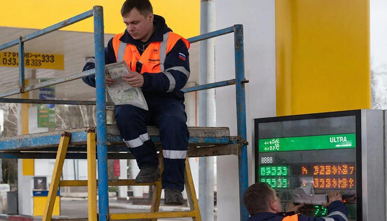 Бензин не остывает